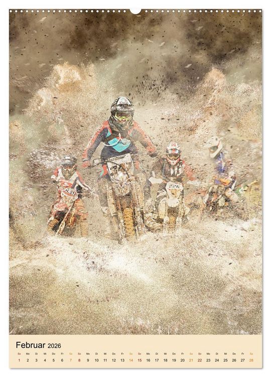 Produktbild: Motocross - Sport der Extreme (hochwertiger Premium Wandkalender 2026 DIN A2 hoch), Kunstdruck in Hochglanz