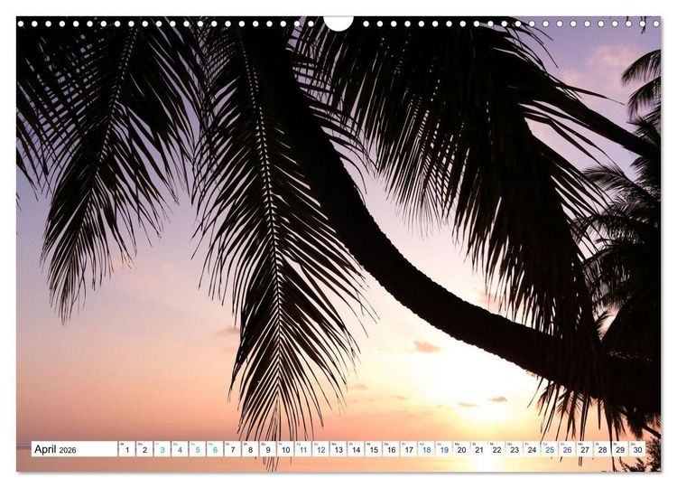 Produktbild: MALEDIVEN Wunderwelt (Wandkalender 2026 DIN A3 quer), CALVENDO Monatskalender