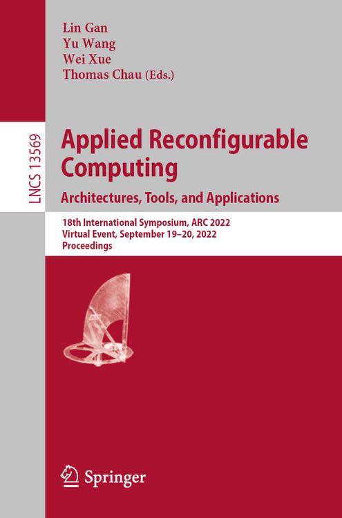 Produktbild: Applied Reconfigurable Computing. Architectures, Tools, and Applications