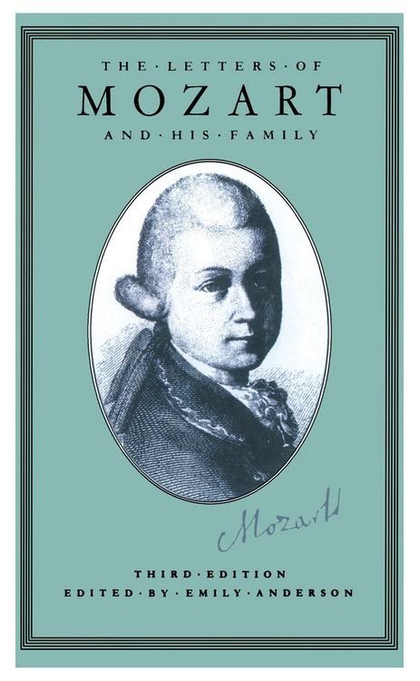 Produktbild: The Letters of Mozart and his Family