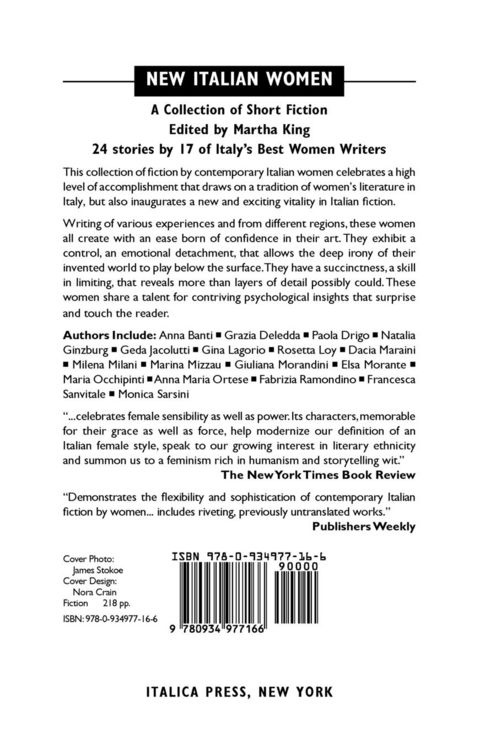 Produktbild: New Italian Women