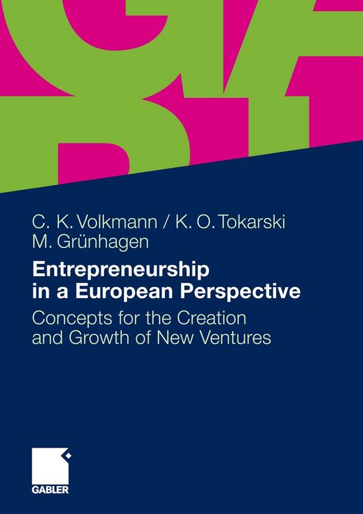 Produktbild: Entrepreneurship in a European Perspective