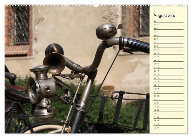 Produktbild: Drahtesel-Allerlei (Wandkalender 2026 DIN A2 quer), CALVENDO Monatskalender