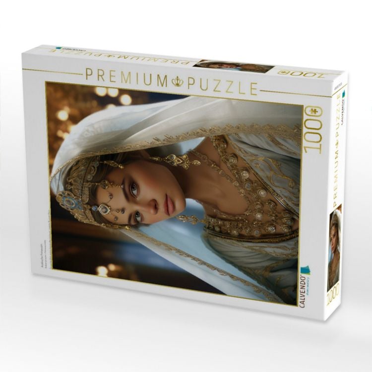 Produktbild: CALVENDO Puzzle Arabische Prinzessin | 1000 Teile Lege-Gr&ouml;&szlig;e 64x48cm Foto-Puzzle f&uuml;r gl&uuml;ckliche Stunden