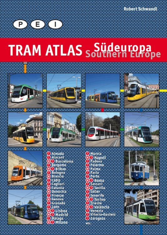 Produktbild: Tram Atlas S&uuml;deuropa/Southern Europe