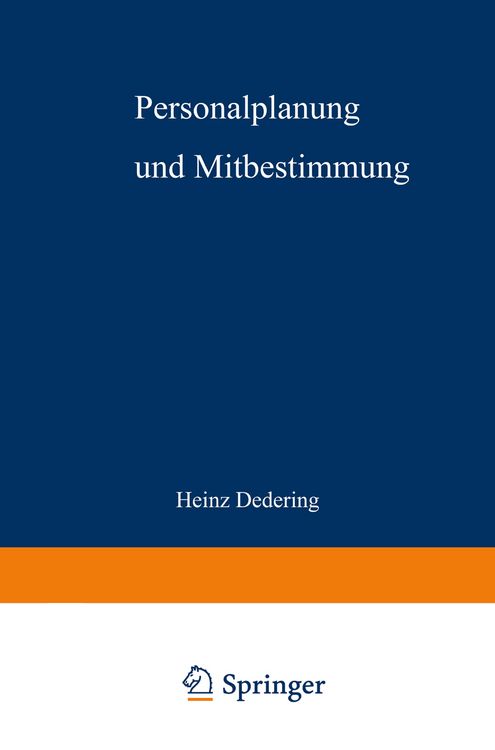 Produktbild: Personalplanung und Mitbestimmung