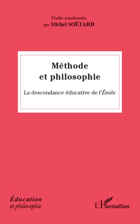 Produktbild: M&eacute;thode et philosophie