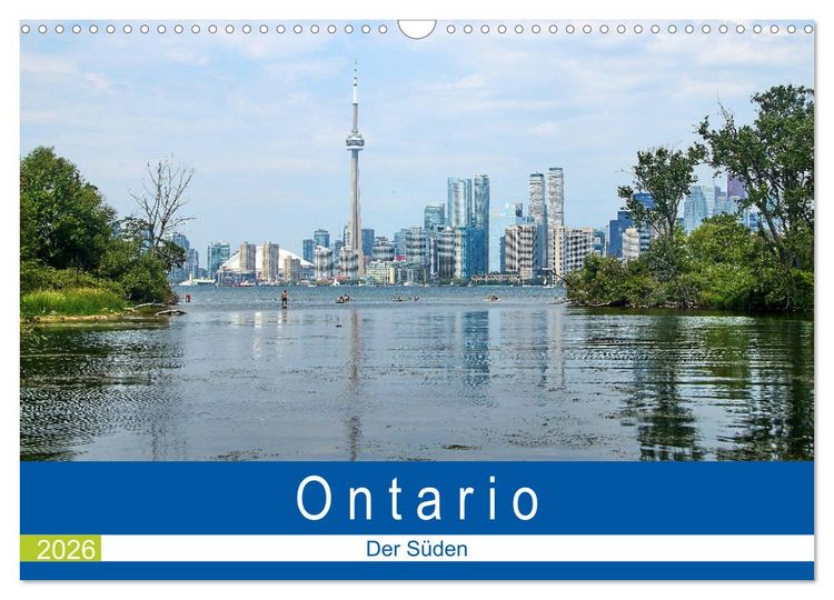 Produktbild: Ontario - Der S&uuml;den (Wandkalender 2026 DIN A3 quer), CALVENDO Monatskalender