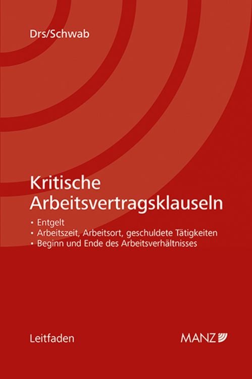 Produktbild: Kritische Arbeitsvertragsklauseln
