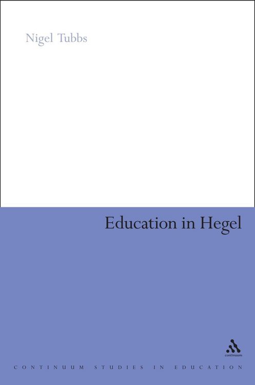 Produktbild: Education in Hegel