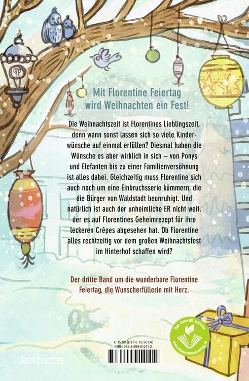 Produktbild: Die wunderbare Florentine Feiertag: Weihnachtsw&uuml;nsche werden wahr
