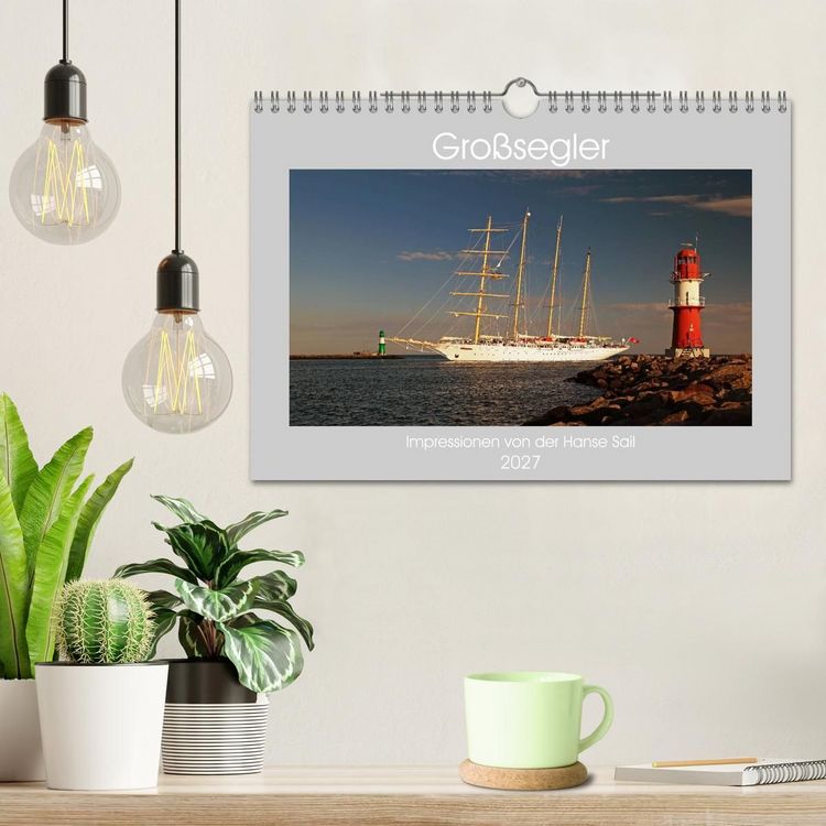 Produktbild: Gro&szlig;segler (Wandkalender 2027 DIN A4 quer), CALVENDO Monatskalender