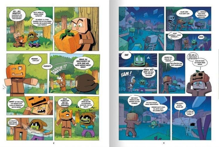 Produktbild: Tagebuch eines Noobs Kriegers - Der Comic Bd. 2 - Chaos im Nether