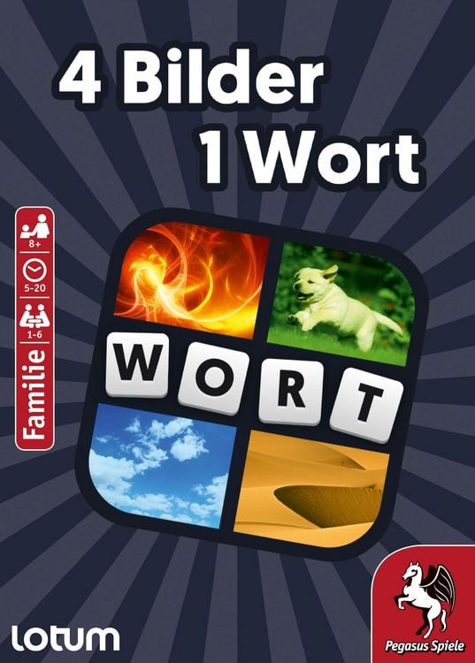 Bild vom Artikel Pegasus - 4 Bilder 1 Wort - Das Kartenspiel vom Autor 