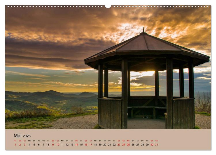 Produktbild: Kaiserstuhlblicke (Wandkalender 2026 DIN A2 quer), CALVENDO Monatskalender
