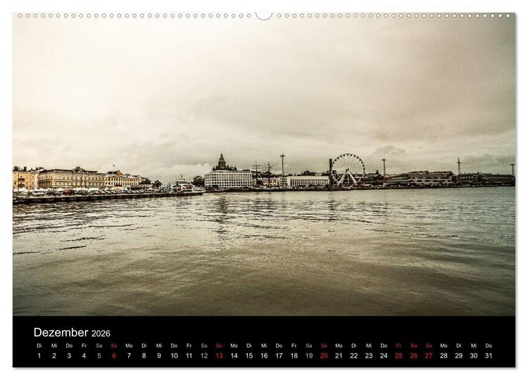 Produktbild: Helsinki / Besuchen - Entdecken - Erleben (Wandkalender 2026 DIN A2 quer), CALVENDO Monatskalender