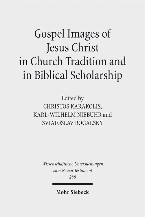 Produktbild: Gospel Images of Jesus Christ in Church Tradition and in Biblical Scholarship