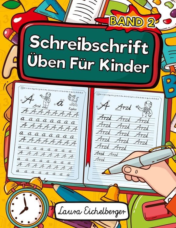 Produktbild: Schreibschrift &Uuml;ben F&uuml;r Kinder (SAS)