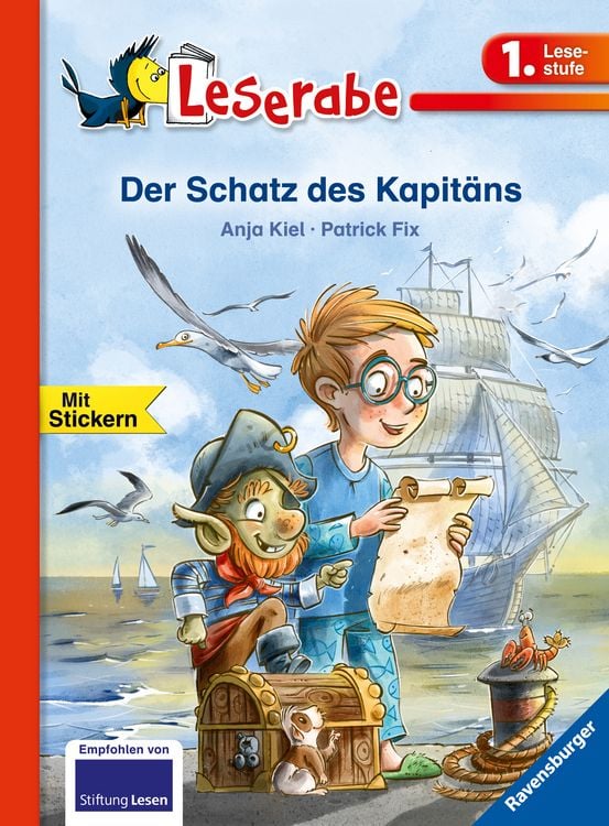 Bild vom Artikel Leserabe 1. Lesestufe - Der Schatz des Kapitäns vom Autor Anja Kiel