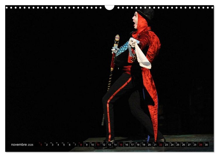 Produktbild: Alegria, Cirque du Soleil (Calendrier mural 2026 DIN A3 vertical), CALVENDO calendrier mensuel