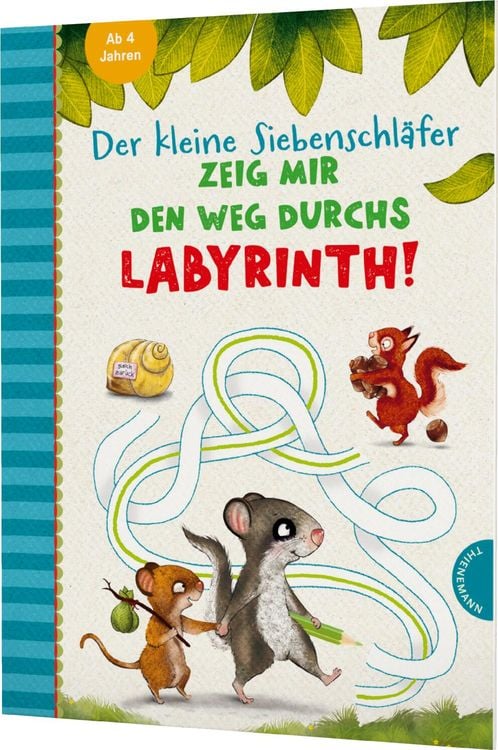 Produktbild: Der kleine Siebenschläfer: Zeig mir den Weg durchs Labyrinth!