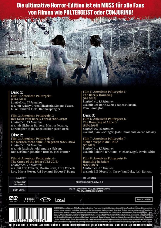Produktbild: Poltergeist - Zwischen Erde und H&ouml;lle [3 DVDs]