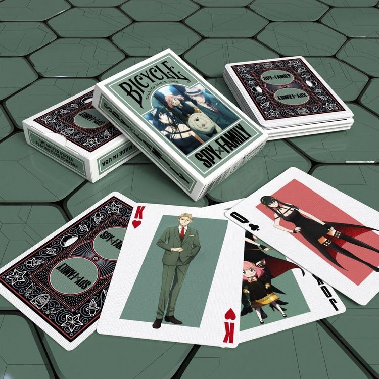 Produktbild: Bicycle&reg; Spy Family (Designer Spielkarten, Poker, Skat...)