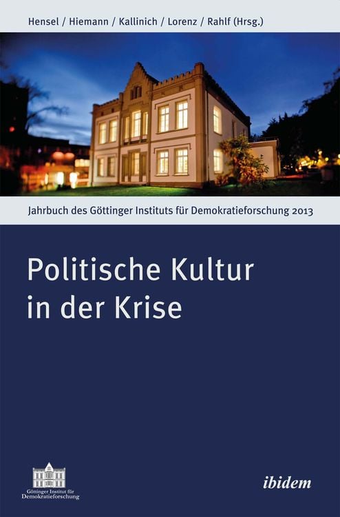 Produktbild: Politische Kultur in der Krise