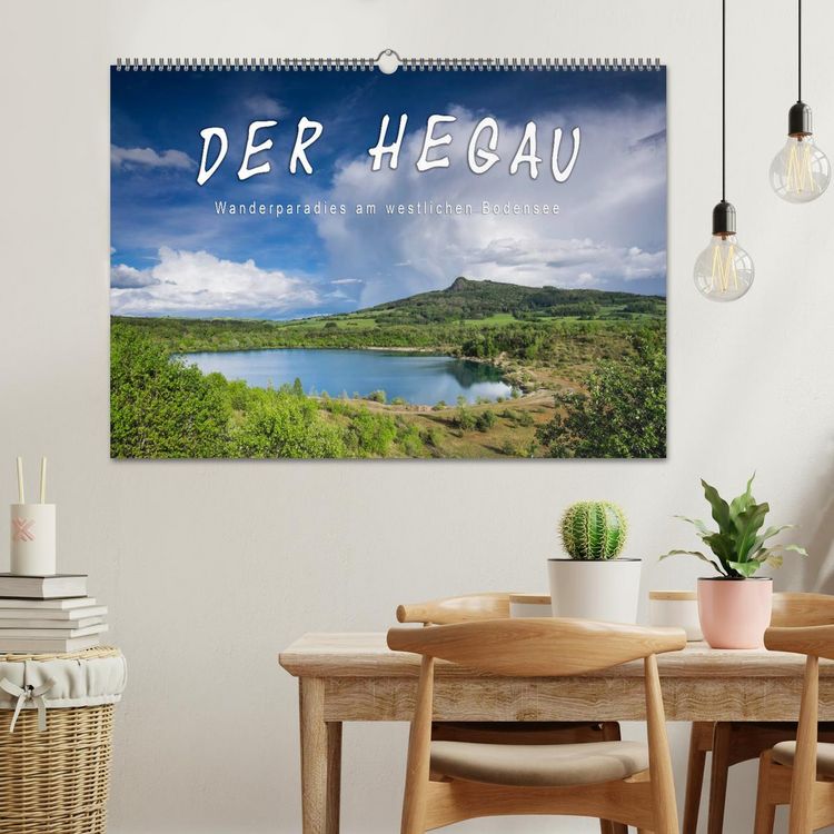 Produktbild: Der Hegau - Wanderparadies am westlichen Bodensee (Wandkalender 2026 DIN A2 quer), CALVENDO Monatskalender