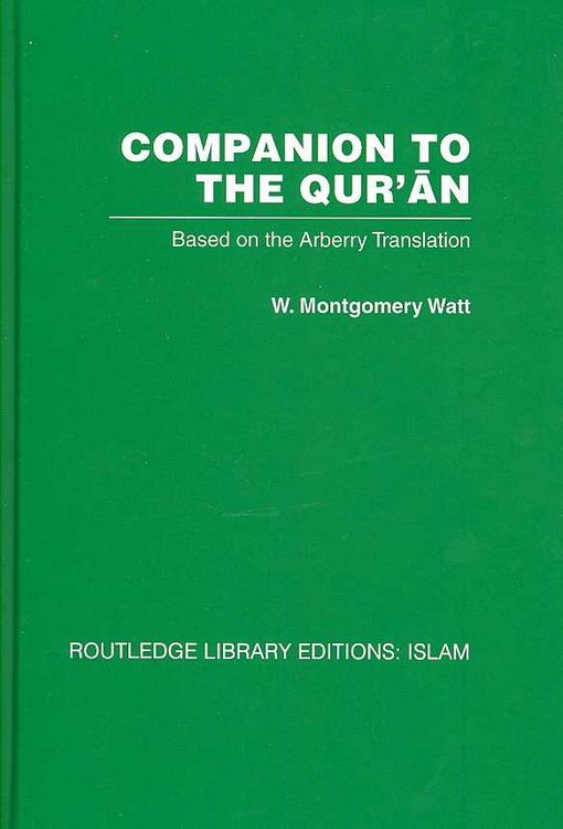 Produktbild: Companion to the Qur'an: Based on the Arberry Translation