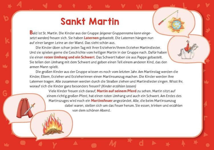 Produktbild: Geschichtenbox: Der Jahreskreis in der Kita