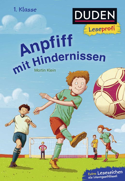 Produktbild: Duden Leseprofi &ndash; Anpfiff mit Hindernissen, 1. Klasse