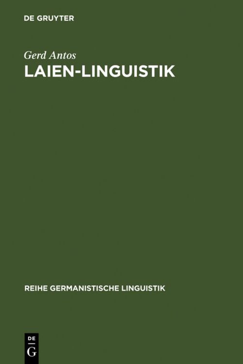Produktbild: Laien-Linguistik