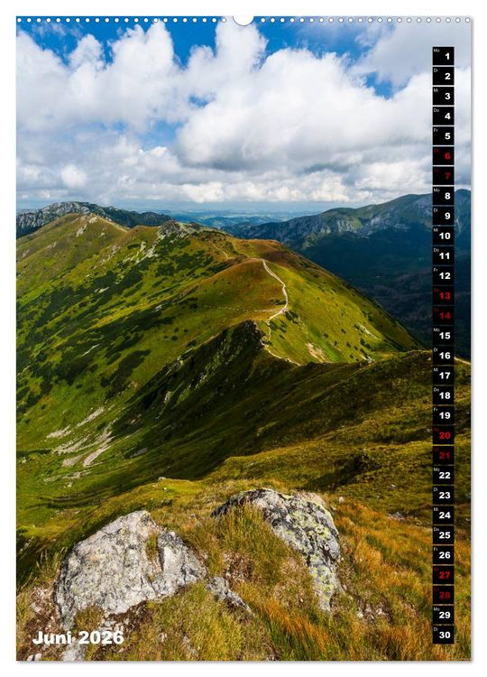 Produktbild: Impressionen aus der Tatra (Wandkalender 2026 DIN A2 hoch), CALVENDO Monatskalender