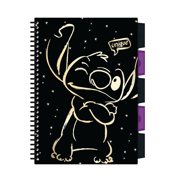 Produktbild: CoolPack Notizbuch Disney Stitch gold Design 1 DIN A5