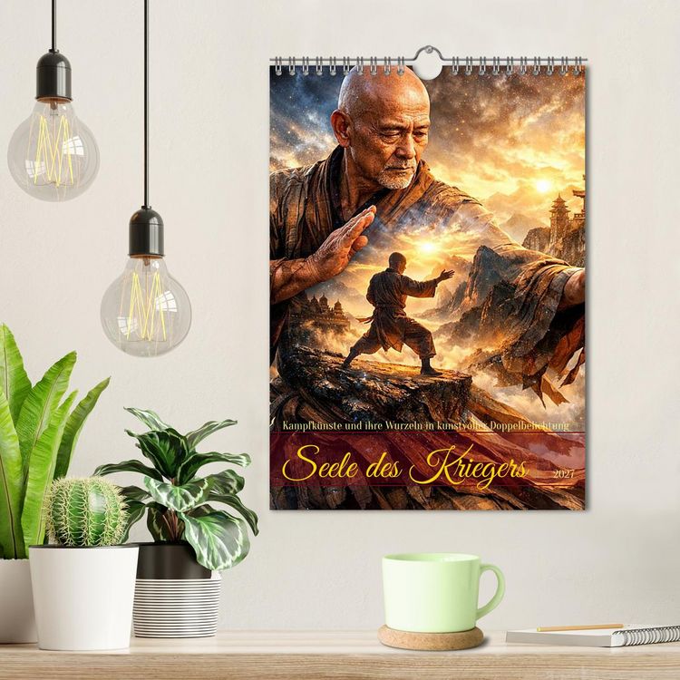 Produktbild: Seele des Kriegers (Wandkalender 2027 DIN A4 hoch), CALVENDO Monatskalender
