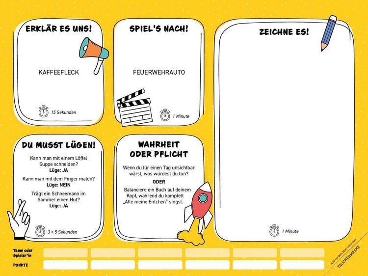 Produktbild: Der gro&szlig;e Spieleblock Action-Spiele