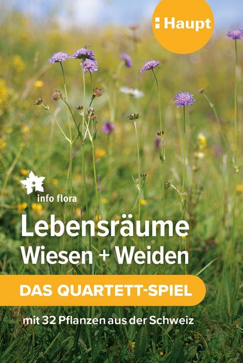Produktbild: Lebensr&auml;ume Wiesen und Weiden &ndash; das Quartett-Spiel