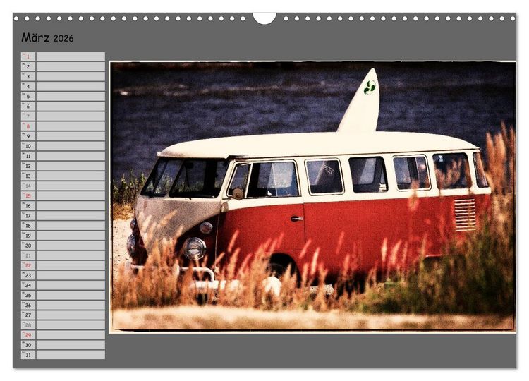 Produktbild: Oldtimer auf Tour (Wandkalender 2026 DIN A3 quer), CALVENDO Monatskalender