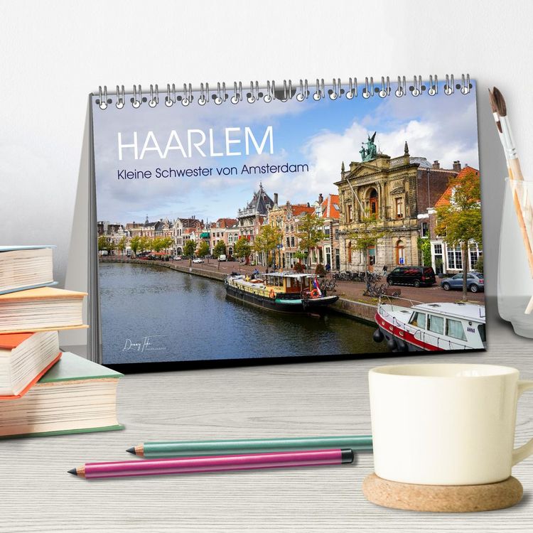 Produktbild: Haarlem - Kleine Schwester von Amsterdam (Tischkalender 2026 DIN A5 quer), CALVENDO Monatskalender