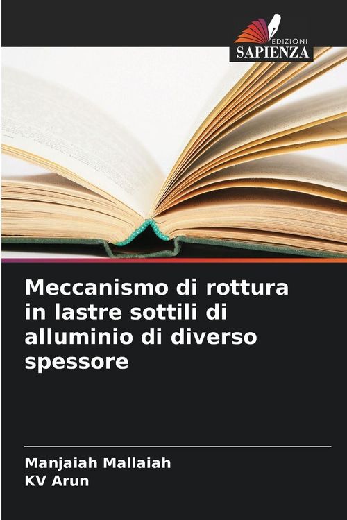 Produktbild: Meccanismo di rottura in lastre sottili di alluminio di diverso spessore