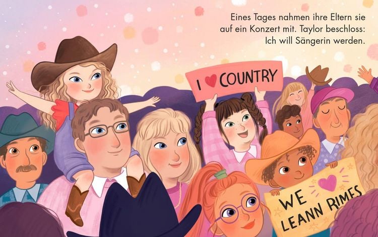 Produktbild: Taylor Swift &ndash; Little People, BIG DREAMS. Mini