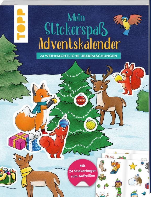 Produktbild: Mein Stickerspa&szlig;-Adventskalender
