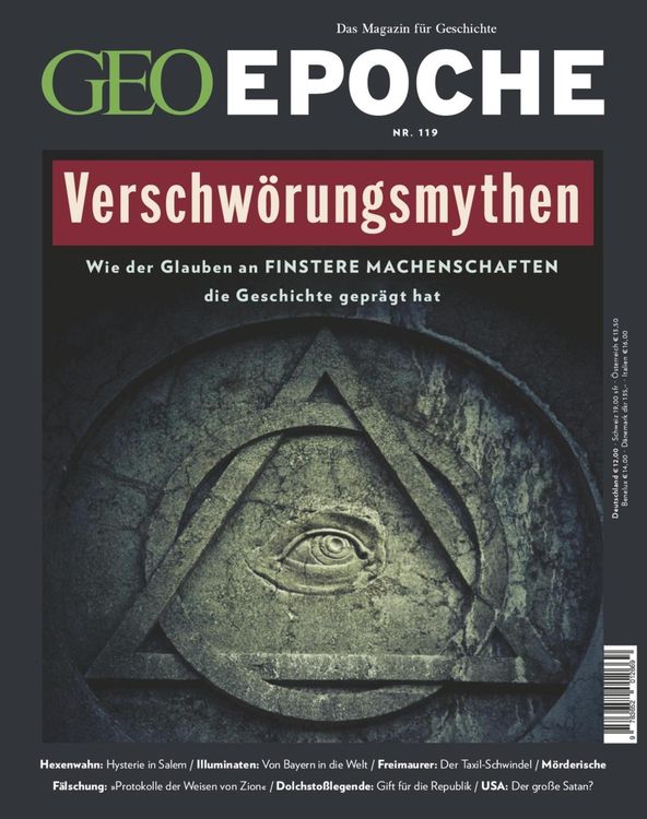 Bild vom Artikel GEO Epoche 119/2023 - Verschwörungsmythen vom Autor Geo Epoche Redaktion