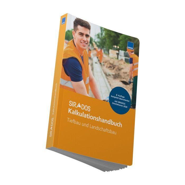 Produktbild: SIRADOS Kalkulationshandbuch Tiefbau und Landschaftsbau