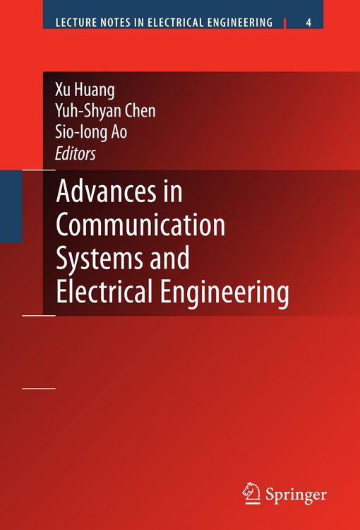 Produktbild: Advances in Communication Systems and Electrical Engineering