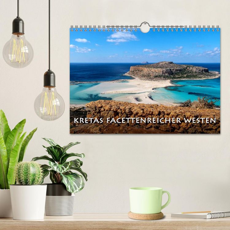 Produktbild: Kretas facettenreicher Westen (Wandkalender 2026 DIN A4 quer), CALVENDO Monatskalender