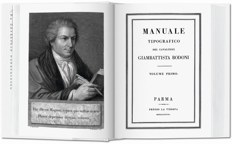 Produktbild: Giambattista Bodoni. Das vollständige Handbuch der Typografie