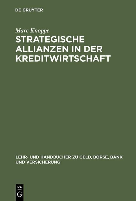 Produktbild: Strategische Allianzen in der Kreditwirtschaft