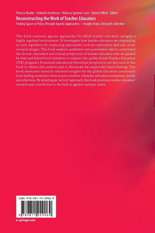 Produktbild: Reconstructing the Work of Teacher Educators